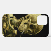 Van Gogh Smoking Skeleton Case-Mate iPhone Hülle (Rückseite (Horizontal))