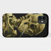 Van Gogh Smoking Skeleton Case-Mate iPhone Hülle (Rückseite (Horizontal))