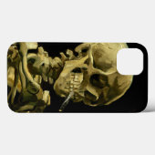Van Gogh Smoking Skeleton Case-Mate iPhone Hülle (Rückseite (Horizontal))