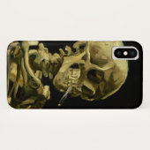 Van Gogh Smoking Skeleton Case-Mate iPhone Hülle (Rückseite (Horizontal))