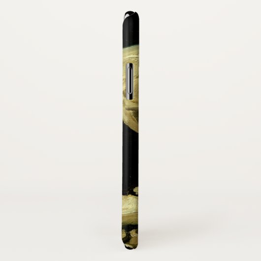 Van Gogh Smoking Skeleton Case-Mate iPhone Hülle (Hinten/Rechts)