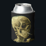 Van Gogh Smoking Skeleton Dosenkühler<br><div class="desc">Can Cooler mit Vincent van Goghs Ölgemälde Skull of a Skeleton with Burning Cigarette (1885-86). Ein großartiges Geschenk für die Fans von Post-Impressionismus und holländischer Kunst!</div>
