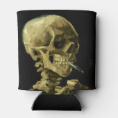 Van Gogh Smoking Skeleton Dosenkühler (Rückseite)