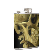 Van Gogh Smoking Skeleton Flachmann (Rechts)