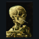 Van Gogh Smoking Skeleton Fotodruck<br><div class="desc">Foto Print mit Vincent van Gogh Ölgemälde Skull of a Skeleton with Burning Cigarette (1885-86). Ein großartiges Geschenk für die Fans von Post-Impressionismus und holländischer Kunst!</div>