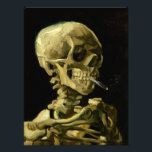 Van Gogh Smoking Skeleton Fotodruck<br><div class="desc">Foto Print mit Vincent van Gogh Ölgemälde Skull of a Skeleton with Burning Cigarette (1885-86). Ein großartiges Geschenk für die Fans von Post-Impressionismus und holländischer Kunst!</div>