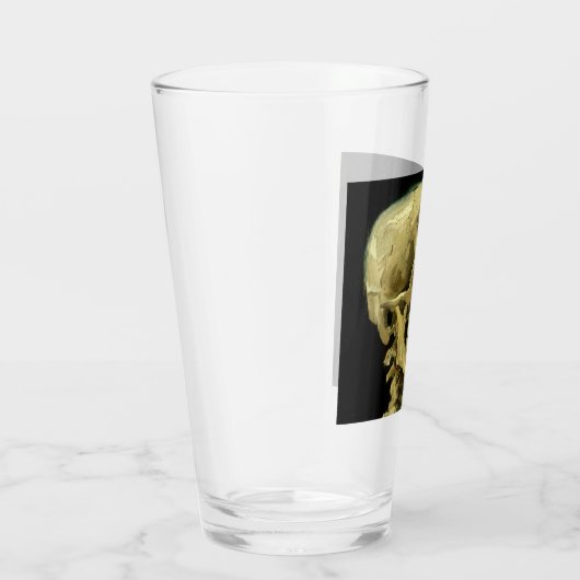 Van Gogh Smoking Skeleton Glas (Rechts)