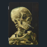 Van Gogh Smoking Skeleton iPad Pro Cover<br><div class="desc">iPad Cover mit Vincent van Gogh Ölgemälde Skull of a Skeleton with Burning Cigarette (1885-86). Ein großartiges Geschenk für die Fans von Post-Impressionismus und holländischer Kunst!</div>