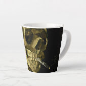Van Gogh Smoking Skeleton Milchtasse (Rechte Ecke)