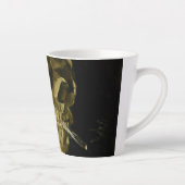 Van Gogh Smoking Skeleton Milchtasse (Rechts)