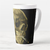 Van Gogh Smoking Skeleton Milchtasse (Rechte Ecke)