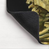 Van Gogh Smoking Skeleton Mousepad (Ecke)