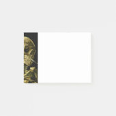 Van Gogh Smoking Skeleton Post-it Klebezettel (Vorderseite)