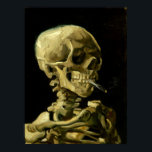 Van Gogh Smoking Skeleton Poster<br><div class="desc">Poster mit Vincent van Goghs Ölgemälde Skull of a Skeleton with Burning Cigarette (1885-86). Ein großartiges Geschenk für die Fans von Post-Impressionismus und holländischer Kunst!</div>