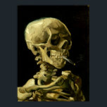 Van Gogh Smoking Skeleton Poster<br><div class="desc">Poster mit Vincent van Goghs Ölgemälde Skull of a Skeleton with Burning Cigarette (1885-86). Ein großartiges Geschenk für die Fans von Post-Impressionismus und holländischer Kunst!</div>