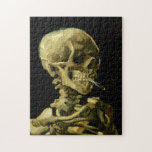 Van Gogh Smoking Skeleton Puzzle<br><div class="desc">Puzzle mit Vincent van Goghs Ölgemälde Skull of a Skeleton with Burning Cigarette (1885-86). Ein großartiges Geschenk für die Fans von Post-Impressionismus und holländischer Kunst!</div>