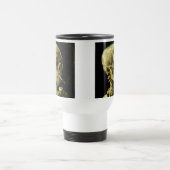 Van Gogh Smoking Skeleton Reisebecher (Mittel)