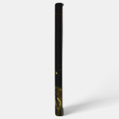 Van Gogh Smoking Skeleton Samsung Galaxy Hülle (Linke Seite)