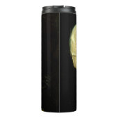 Van Gogh Smoking Skeleton Thermosbecher (Rückseite)