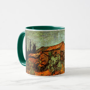 Van Gogh - Snowy Landscape Tasse