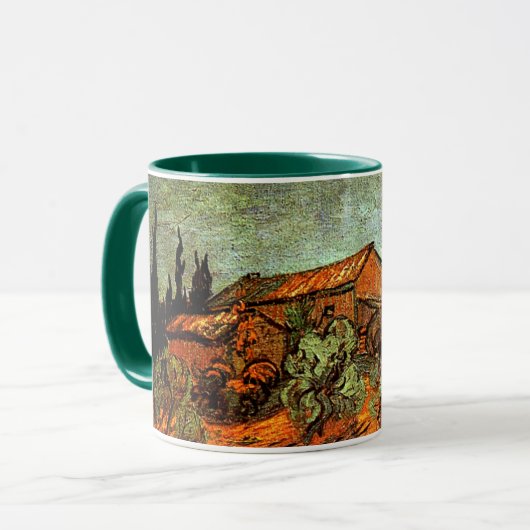 Van Gogh - Snowy Landscape Tasse (Vorderseite Links)