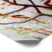 Van Gogh-Snowy Landschaft mit Arles im Hintergrund Poster (Ecke)