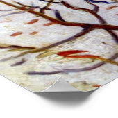 Van Gogh-Snowy Landschaft mit Arles im Hintergrund Poster (Ecke)