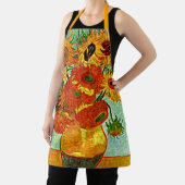 Van Gogh - Sonnenblumen 12, berühmtes Gemälde Schürze (InSitu)