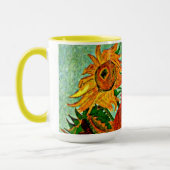 Van Gogh - Sonnenblumen 12 Tasse (Links)