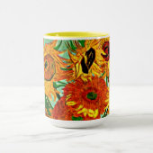 Van Gogh - Sonnenblumen 12 Tasse (Zentrum)