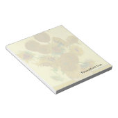 Van Gogh | Sonnenblumen | 1888 Notizblock (angewinkelt)