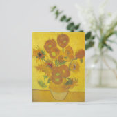 van Gogh - Sonnenblumen (1888) Postkarte (Stehend Vorderseite)