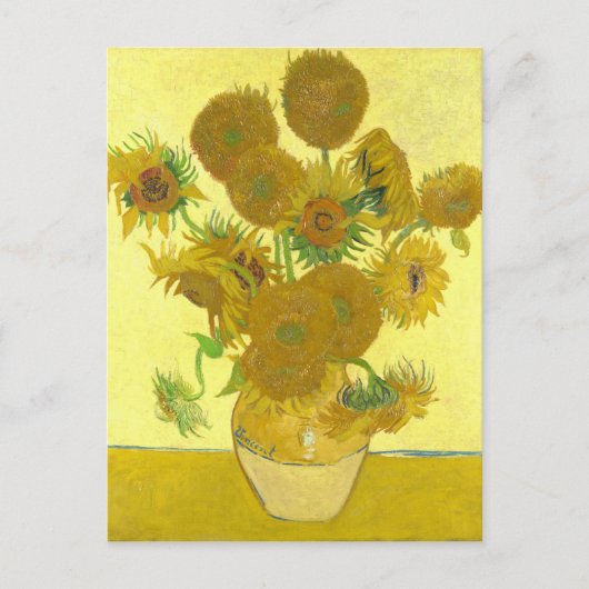 Van Gogh | Sonnenblumen | 1888 Postkarte (Vorderseite)