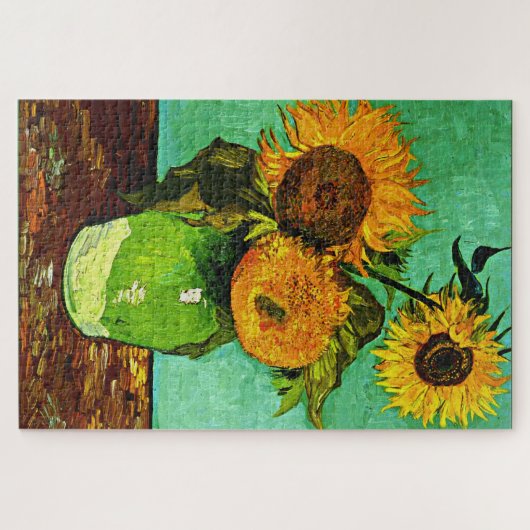Van Gogh - Sonnenblumen (3) Puzzle (Horizontal)