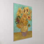 Van Gogh - Sonnenblumen, 3. Version, Wiederholung Foliendrucke (Ablage )