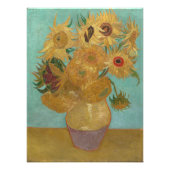 Van Gogh - Sonnenblumen, 3. Version, Wiederholung Fotodruck (Vorne)