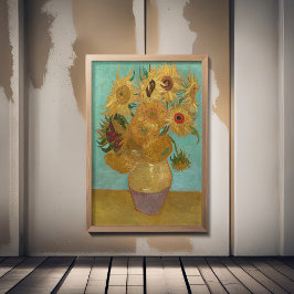Van Gogh - Sonnenblumen, 3. Version, Wiederholung Fotodruck