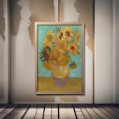 Van Gogh - Sonnenblumen, 3. Version, Wiederholung Poster