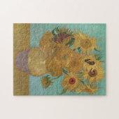 Van Gogh - Sonnenblumen, 3. Version, Wiederholung Puzzle (Horizontal)