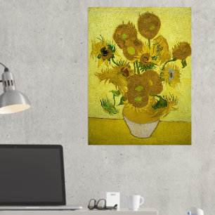 Van Gogh - Sonnenblumen, 4. Version, Wiederholung Foliendrucke
