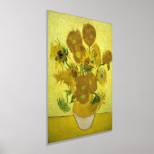 Van Gogh - Sonnenblumen, 4. Version, Wiederholung Foliendrucke (Ablage )