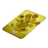 Van Gogh - Sonnenblumen, 4. Version, Wiederholung Magnet (Linke Seite)