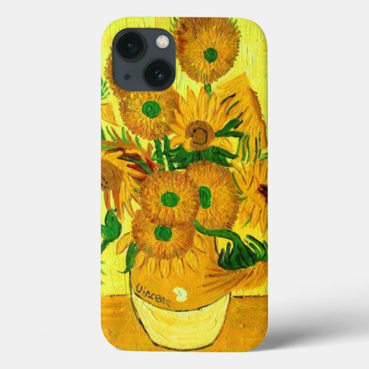 Van Gogh Sonnenblumen Case-Mate iPhone Hülle (Rückseite)