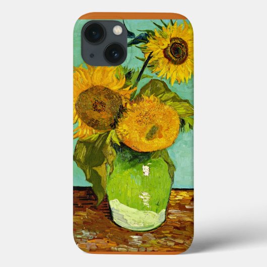 Van Gogh - Sonnenblumen, Drei Case-Mate iPhone Hülle (Rückseite)