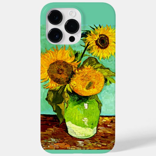 Van Gogh - Sonnenblumen, Drei, Case-Mate iPhone Hülle (Rückseite)