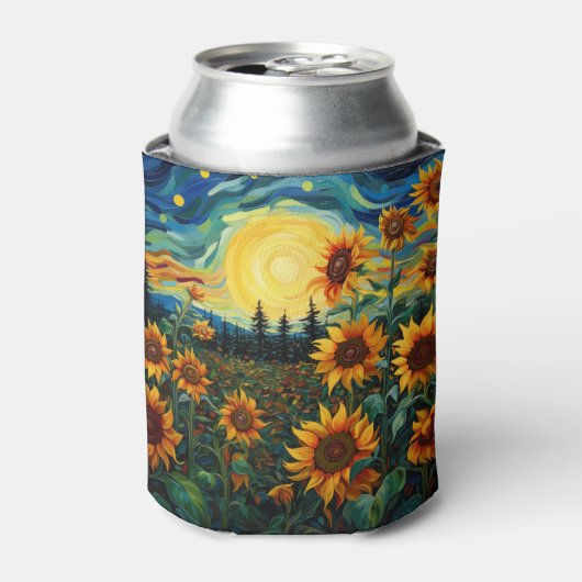 Van Gogh Sonnenblumen Gemälde Dosenkühler (Kanne Vorderseite)