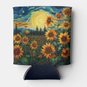 Van Gogh Sonnenblumen Gemälde Dosenkühler (Vorderseite)