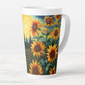 Van Gogh Sonnenblumen Gemälde Milchtasse (Rechte Ecke)