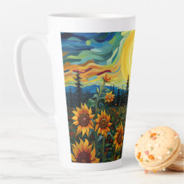 Van Gogh Sonnenblumen Gemälde Milchtasse