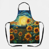 Van Gogh Sonnenblumen Gemälde Schürze (Vorderseite)